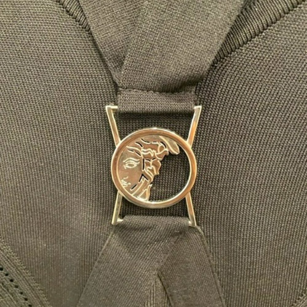 Versace Little Black Bodycon Dress